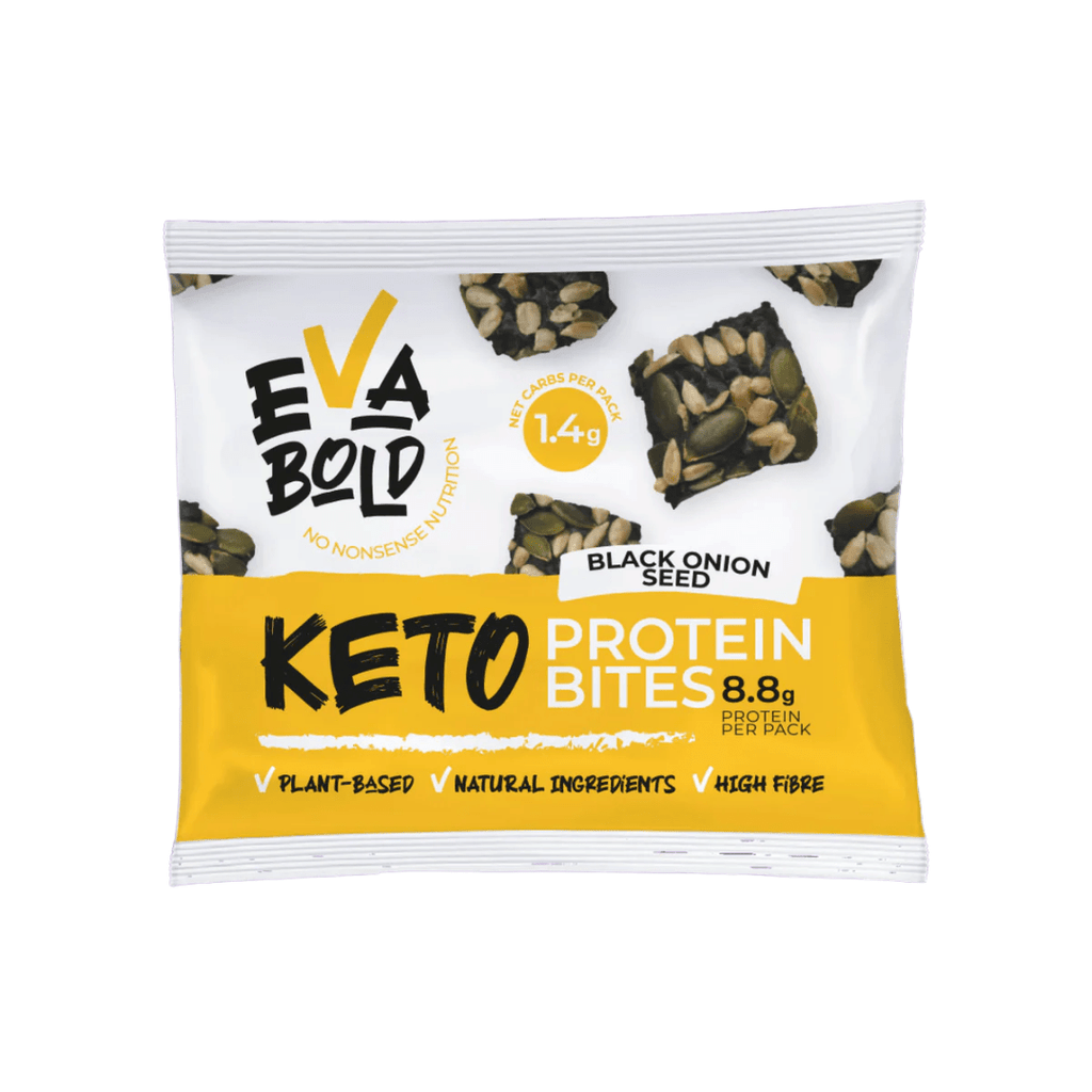 Buy Eva Bold on Gourmet Rebels - Black Onion Seed Keto Protein Savoury Bites (30g)