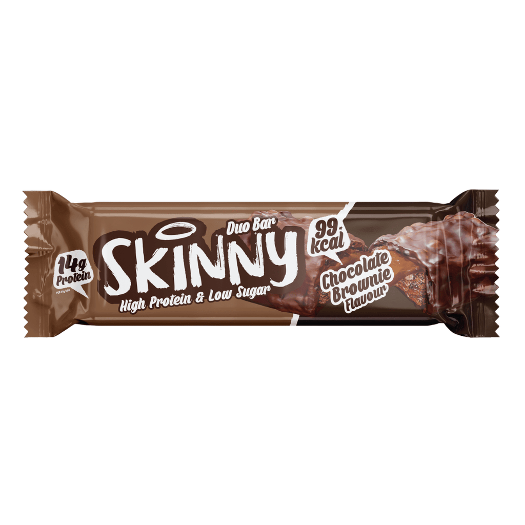 Buy The Skinny Food on Gourmet Rebels - Chocolate Brownie Duo Bar (2X30g)