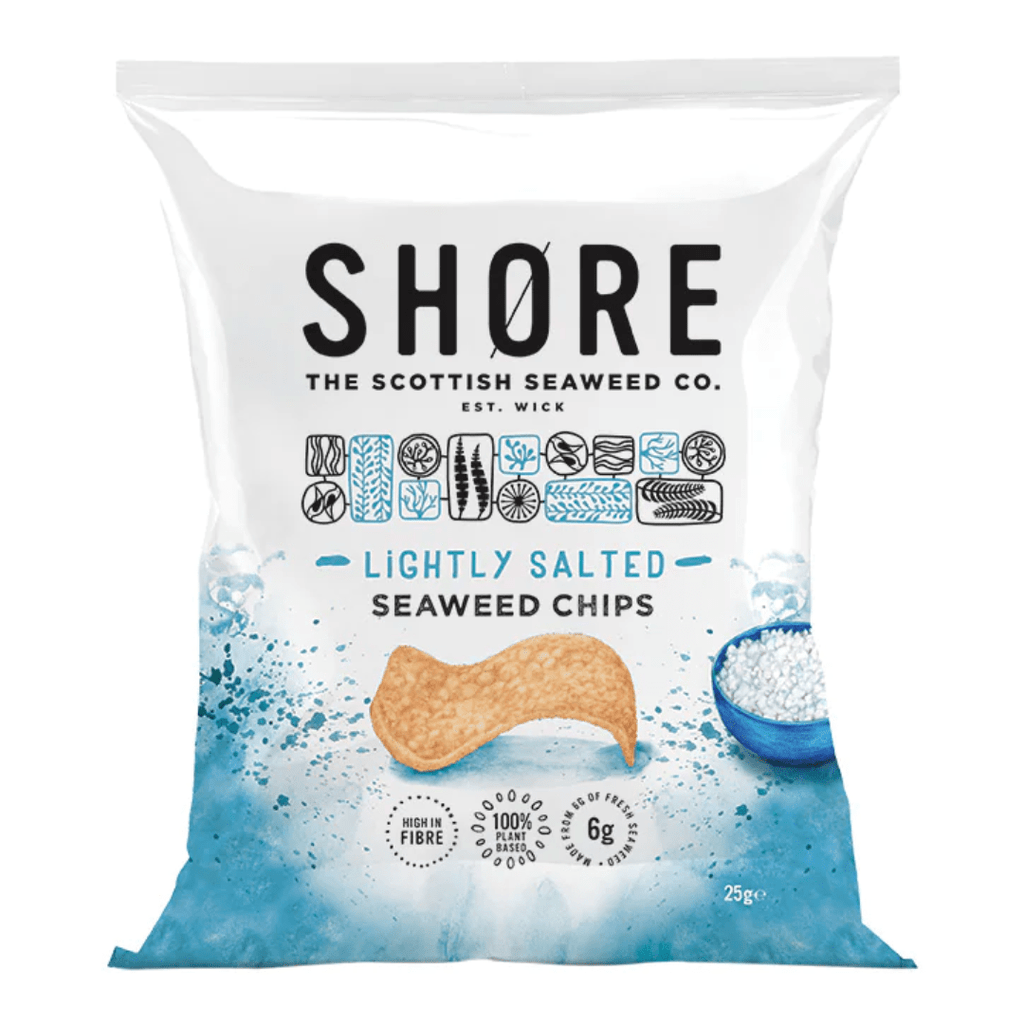 Buy SHORE on Gourmet Rebels - Sea Salt Flavour Seaweed Chips (25g)