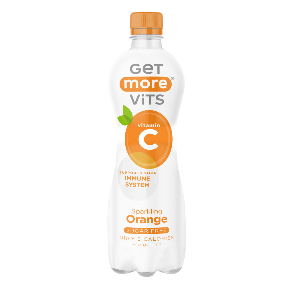 Buy Get More Vits on Gourmet Rebels - Sparkling Orange Vitamin Drink (500ml)
