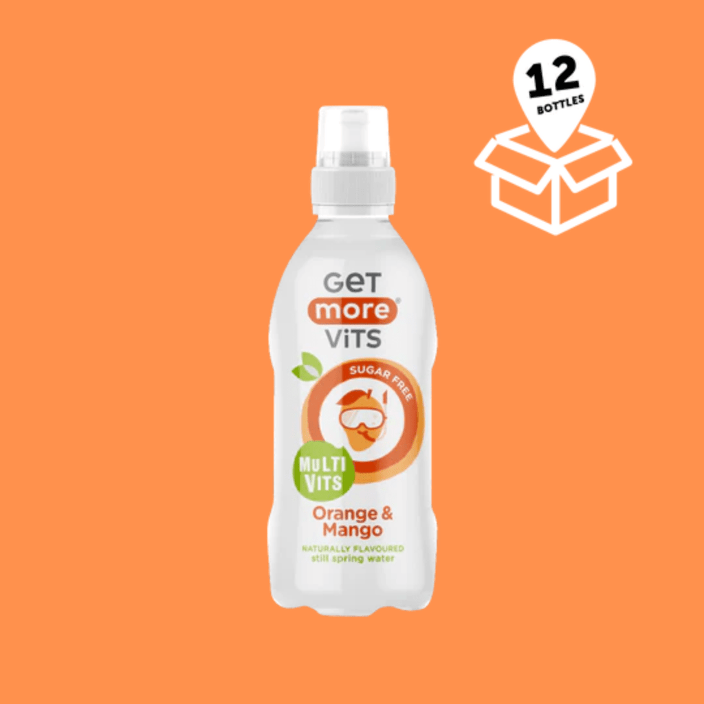 Buy Get More Vits on Gourmet Rebels - Orange & Mango Flavor Multivitamin Drink (Case Of 12 Bottles)