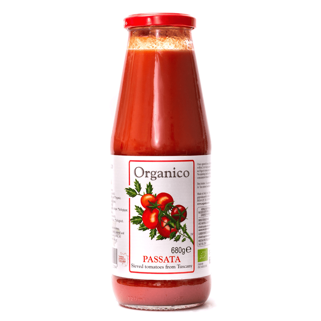 Buy Organico on Gourmet Rebels - Organic Tuscan Sieved Tomato Passata (680g)