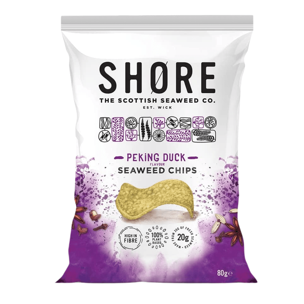 Buy SHORE on Gourmet Rebels - Peking Duck Flavour Seaweed Chips Sharing Bag (80g)