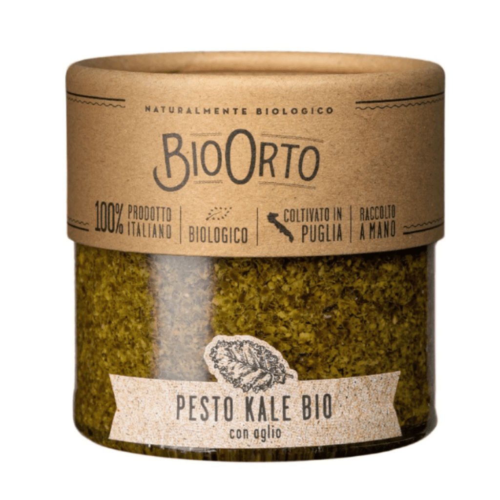 Buy Bio Orto on Gourmet Rebels - Organic Pesto Kale With Garlic (180g)