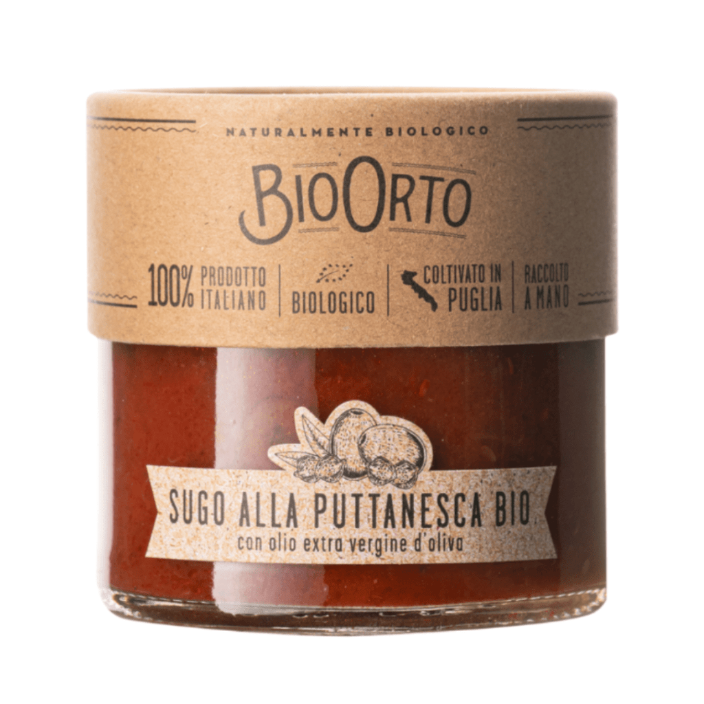 Buy Bio Orto on Gourmet Rebels - Organic Tomato Sauce Puttanesca (185g)