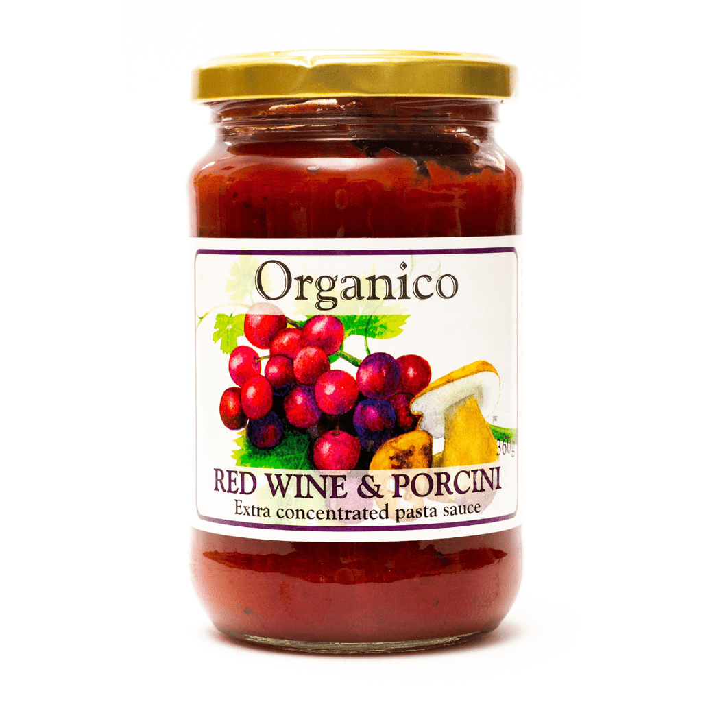 Buy Organico on Gourmet Rebels - Organic Red Wine & Porcini Sauce (360g)