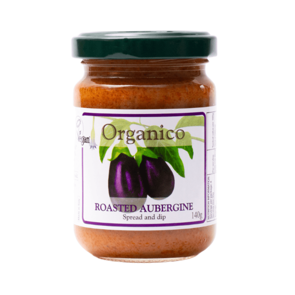 Buy Organico on Gourmet Rebels - Organic Roasted Aubergine Spread & Dip (140g)