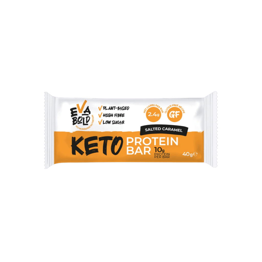 Buy Eva Bold on Gourmet Rebels - Salted Caramel Flavour Keto Protein Bar (40g)