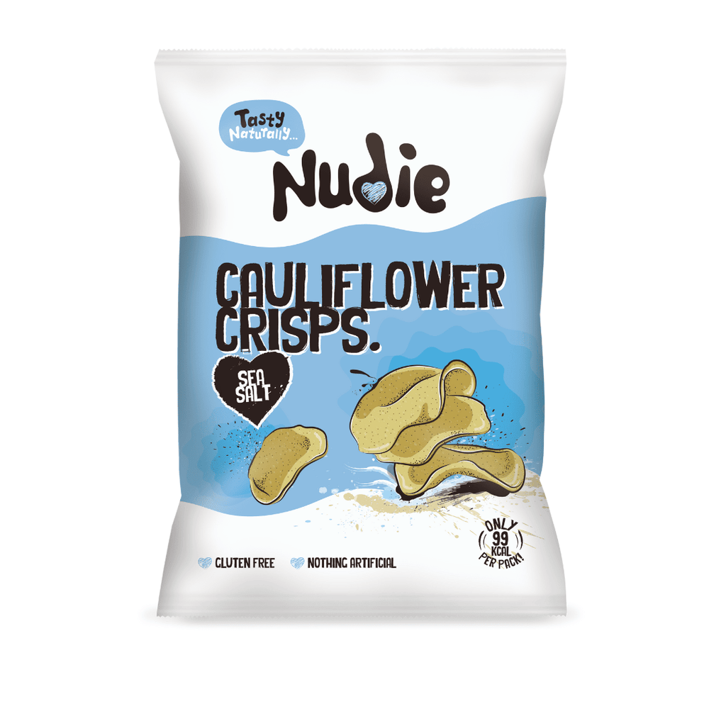 Buy Nudie on Gourmet Rebels - Sea Salt Flavor Cauliflower Crisps (20g)