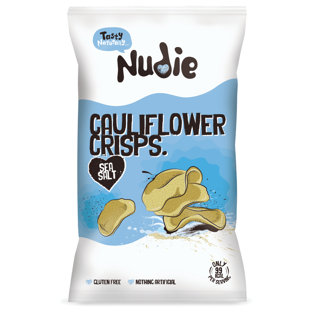 Buy Nudie on Gourmet Rebels - Sea Salt Flavor Cauliflower Crisps (80g)