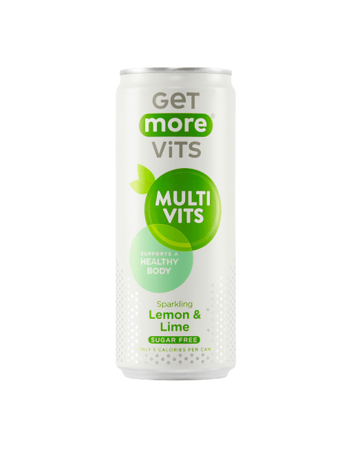 Buy Get More Vits on Gourmet Rebels - Sparkling Lemon & Lime Flavor Vitamin Drink (330ml)