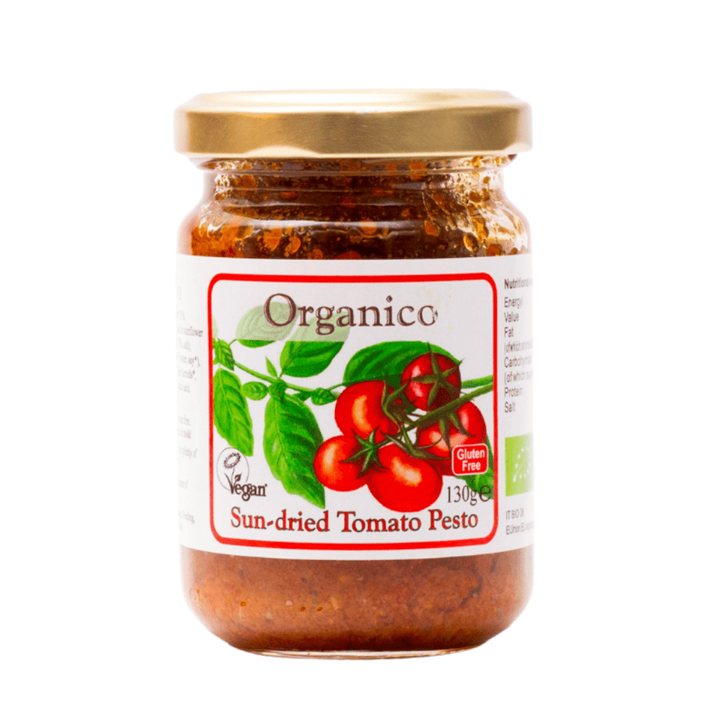 Buy Organico on Gourmet Rebels - Organic Sun-Dried Tomato Pesto (130g)