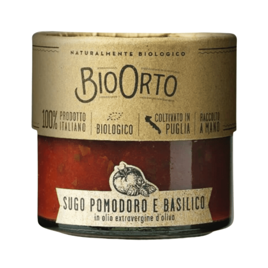 Buy Bio Orto on Gourmet Rebels - Organic Tomato Sauce With Basil (185g)