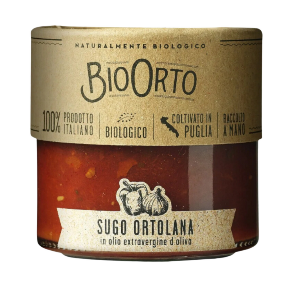 Buy Bio Orto on Gourmet Rebels - Organic Tomato Sauce With Vegetables (185g)