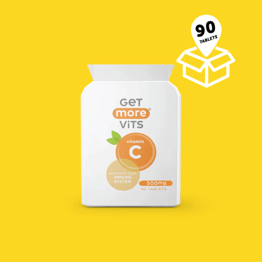 Buy Get More Vits on Gourmet Rebels - Vitamin C Supplements (Case Of 10 X 90 Tablets)