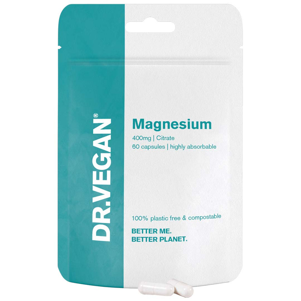 Buy DR.VEGAN® on Gourmet Rebels - Magnesium, 400mg (60 caps)